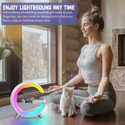 GlowSound Wireless Charger Lamp