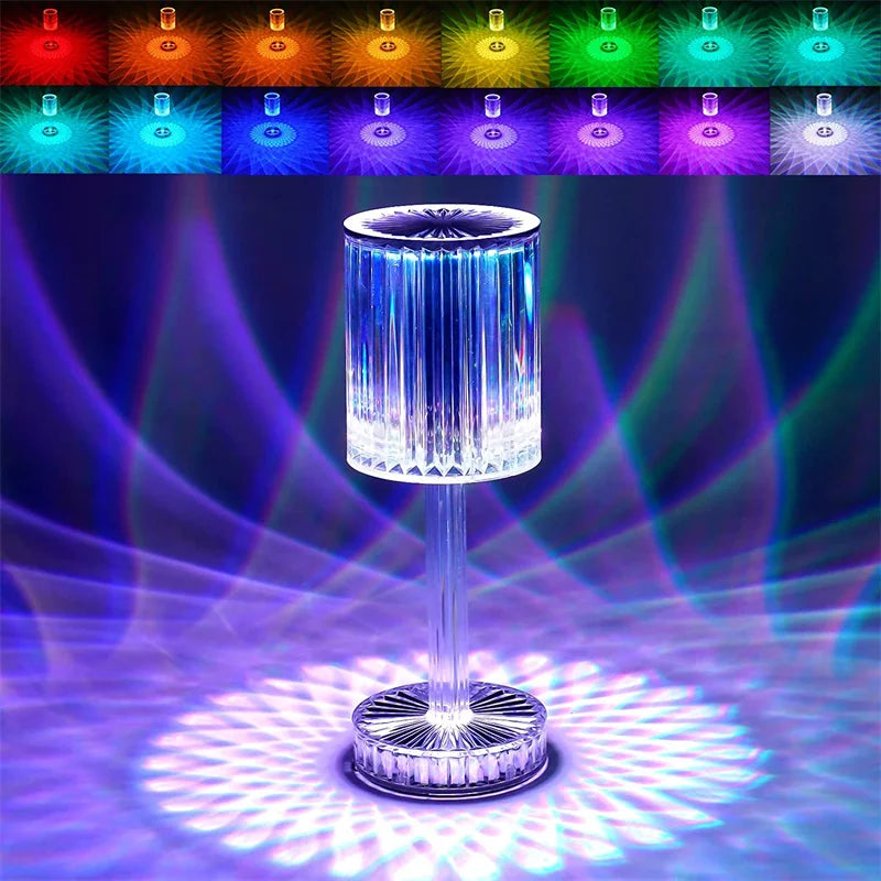 Crystal Sparkle LED Projection Lamp