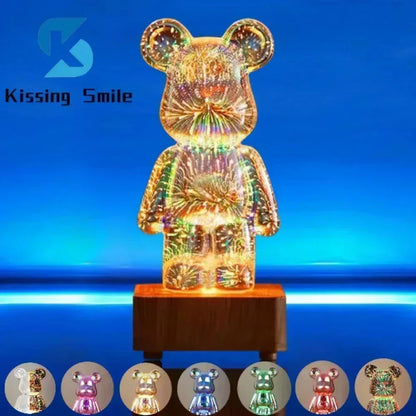 GlowBear 3D Firework Night Light