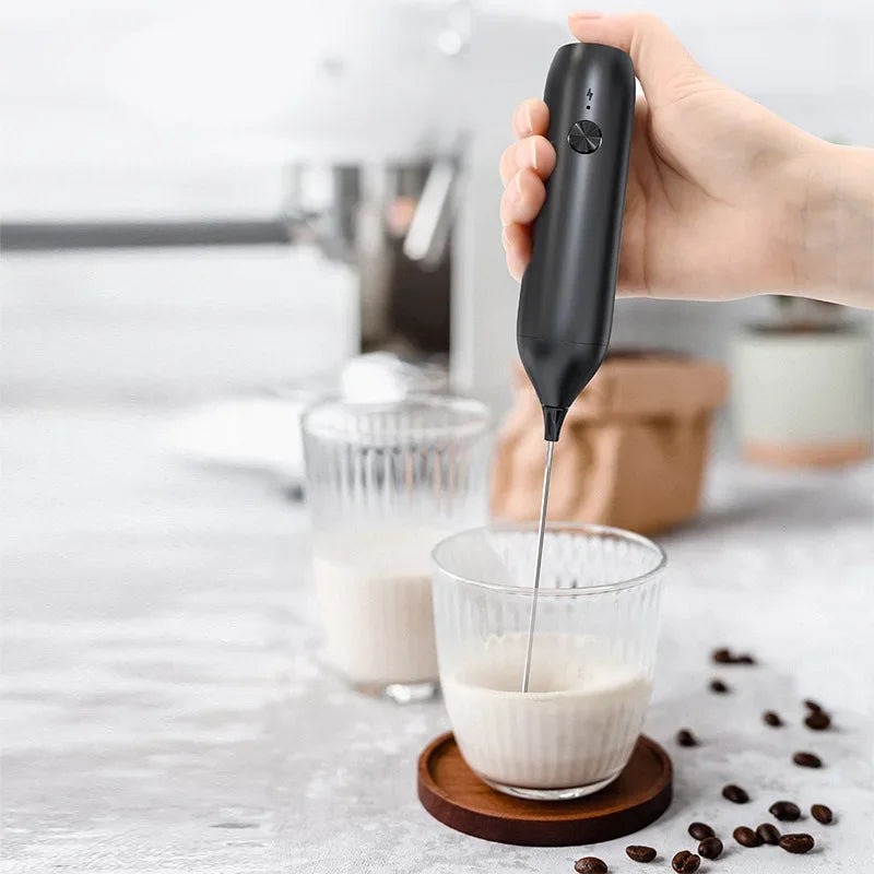 FrothMaster Rechargeable Electric Handheld Milk Frother