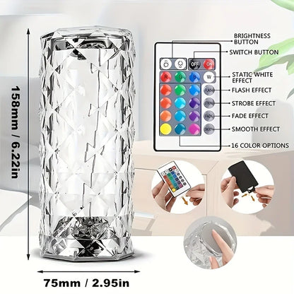 ChromaCrystal Touch Lamp