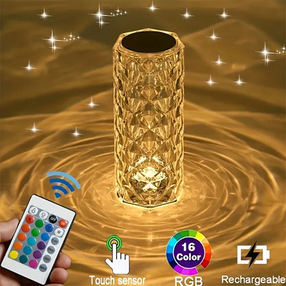 ChromaCrystal Touch Lamp