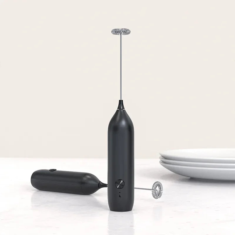 FrothMaster Rechargeable Electric Handheld Milk Frother